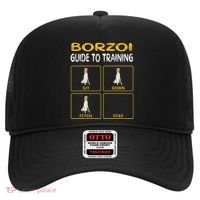 Funny Borzoi Guide To Training Dog Obedience Hat thumb 0