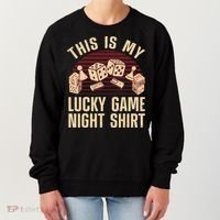 Funny Board Game Lucky Game Night Gift Women's Sweatshirt thumb 0