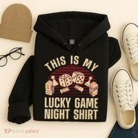 Funny Board Game Lucky Game Night Gift Hoodie thumb 4