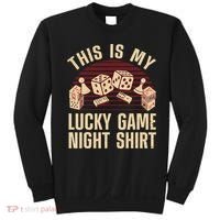 Funny Board Game Lucky Game Night Gift Sweatshirt thumb 0