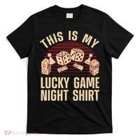 Funny Board Game Lucky Game Night Gift T-Shirt thumb 0