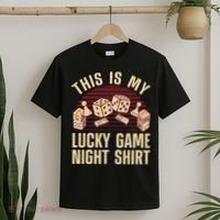 Funny Board Game Lucky Game Night Gift T-Shirt thumb 2