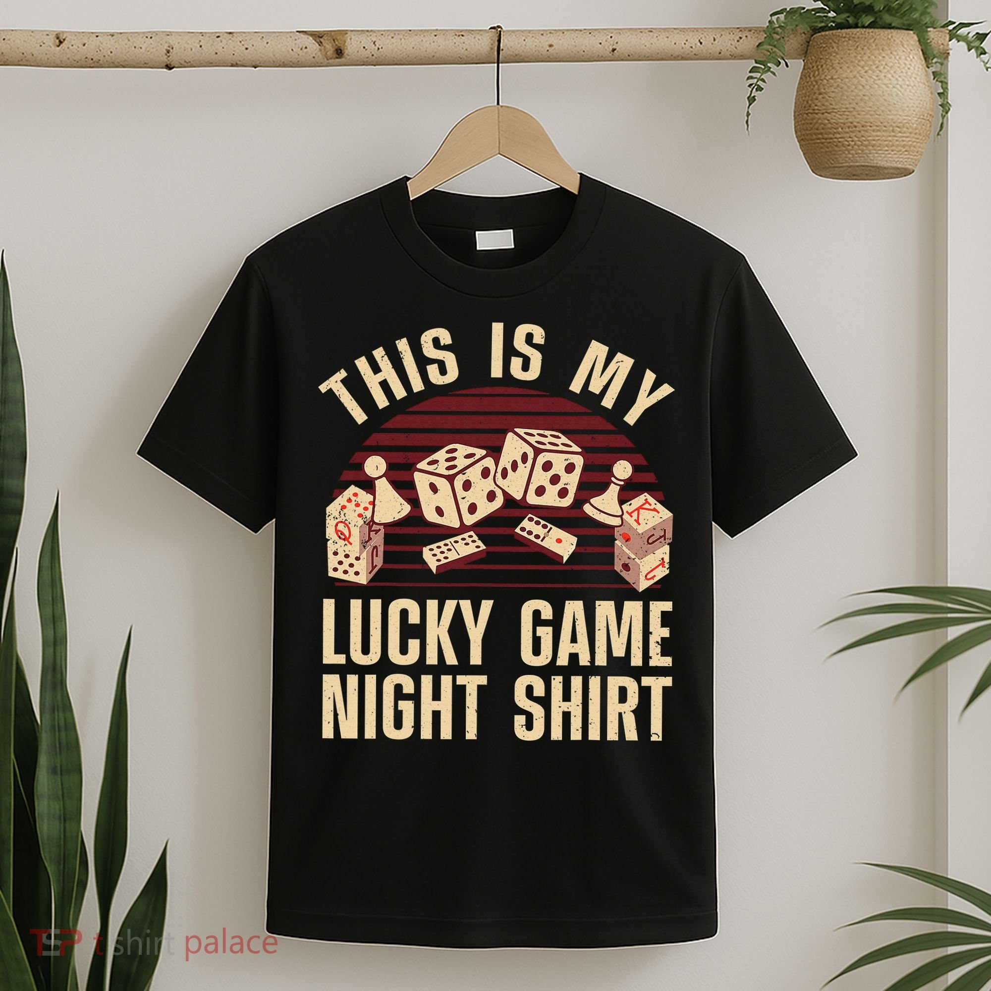 Funny Board Game Lucky Game Night Gift T-Shirt