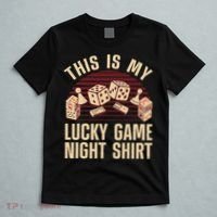 Funny Board Game Lucky Game Night Gift T-Shirt thumb 5