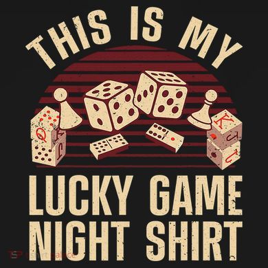 Funny Board Game Lucky Game Night Gift Bucket Hat