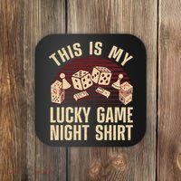 Funny Board Game Lucky Game Night Gift Coaster thumb 0