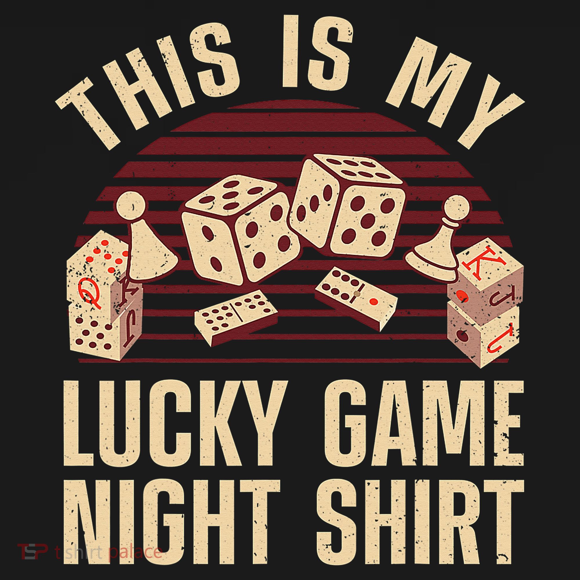 Funny Board Game Lucky Game Night Gift Coaster