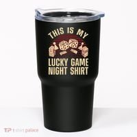 Funny Board Game Lucky Game Night Gift Tumbler thumb 0