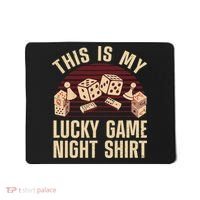 Funny Board Game Lucky Game Night Gift Mousepad thumb 0