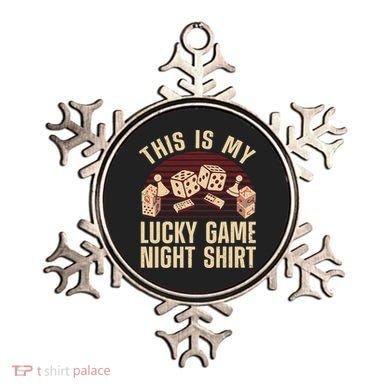 Funny Board Game Lucky Game Night Gift Ornament