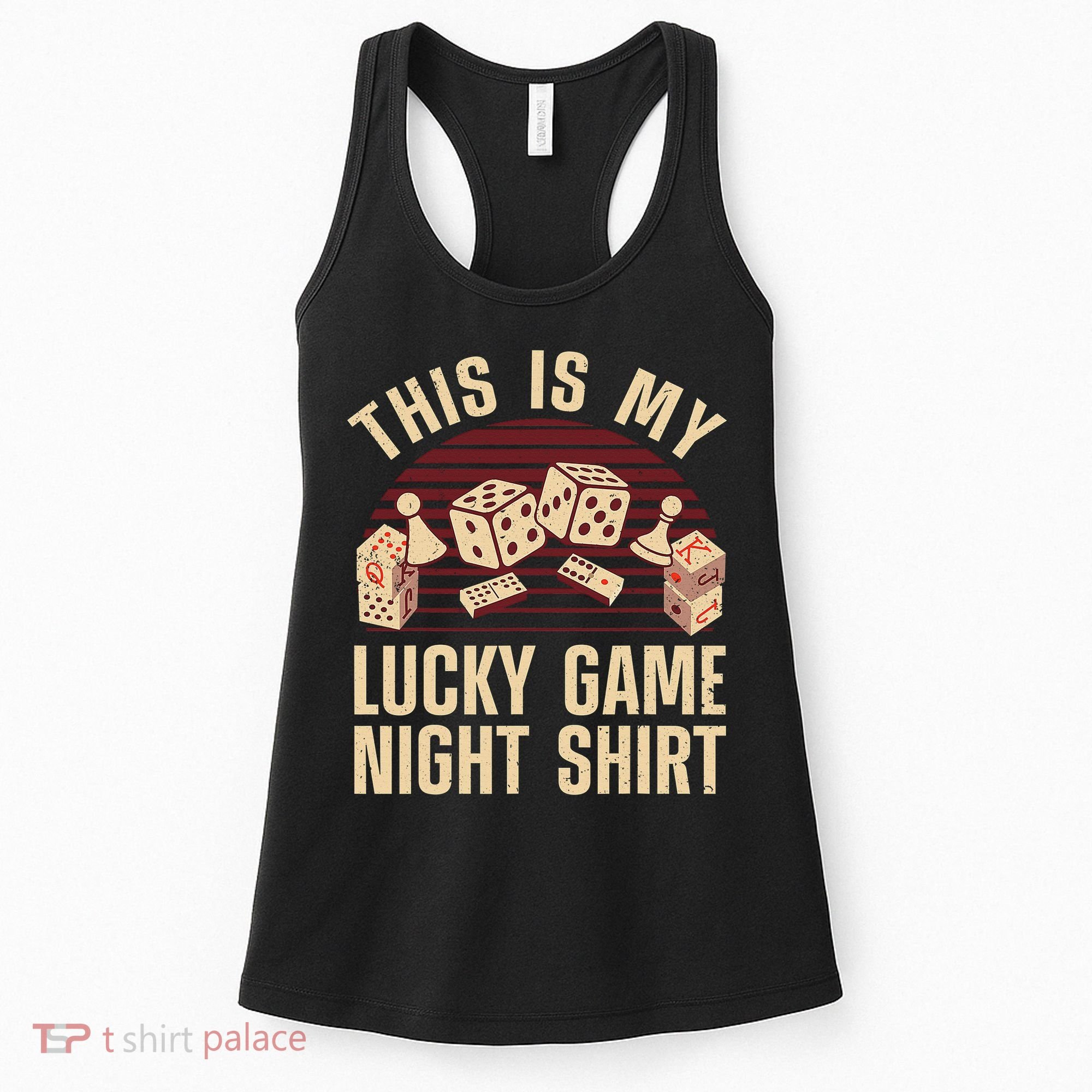 Funny Board Game Lucky Game Night Gift Women's Tank Top