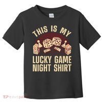 Funny Board Game Lucky Game Night Gift Toddler T-Shirt thumb 0