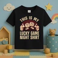 Funny Board Game Lucky Game Night Gift Toddler T-Shirt thumb 3