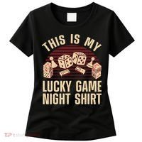 Funny Board Game Lucky Game Night Gift Women's T-Shirt thumb 0
