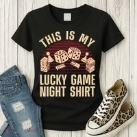 Funny Board Game Lucky Game Night Gift Women's T-Shirt thumb 3
