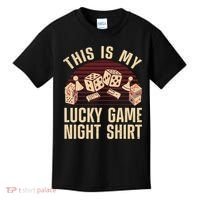 Funny Board Game Lucky Game Night Gift Kids T-Shirt thumb 0