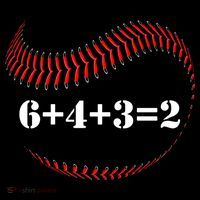 Funny Baseball Gift 6+4+3 2 Baseball Double Play Gift Coffee Mug thumb 5