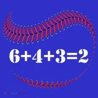 Funny Baseball Gift 6+4+3 2 Baseball Double Play Gift Toddler Hoodie thumb 2