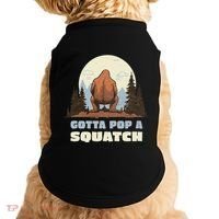 Funny Bigfoot Gotta Pop A Squatch Sasquatch Poop Joke Pun Doggie Tank thumb 0