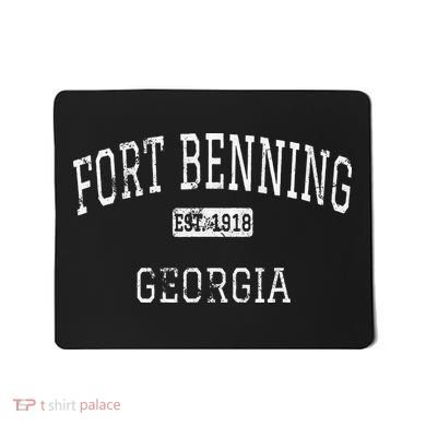 Fort Benning Georgia Ga Vintage Mousepad