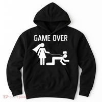 Funny Bride Groom Wedding Bachelor Bachelorette Party Hoodie thumb 0