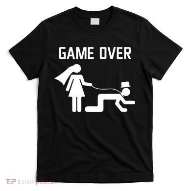 Funny Bride Groom Wedding Bachelor Bachelorette Party T-Shirt