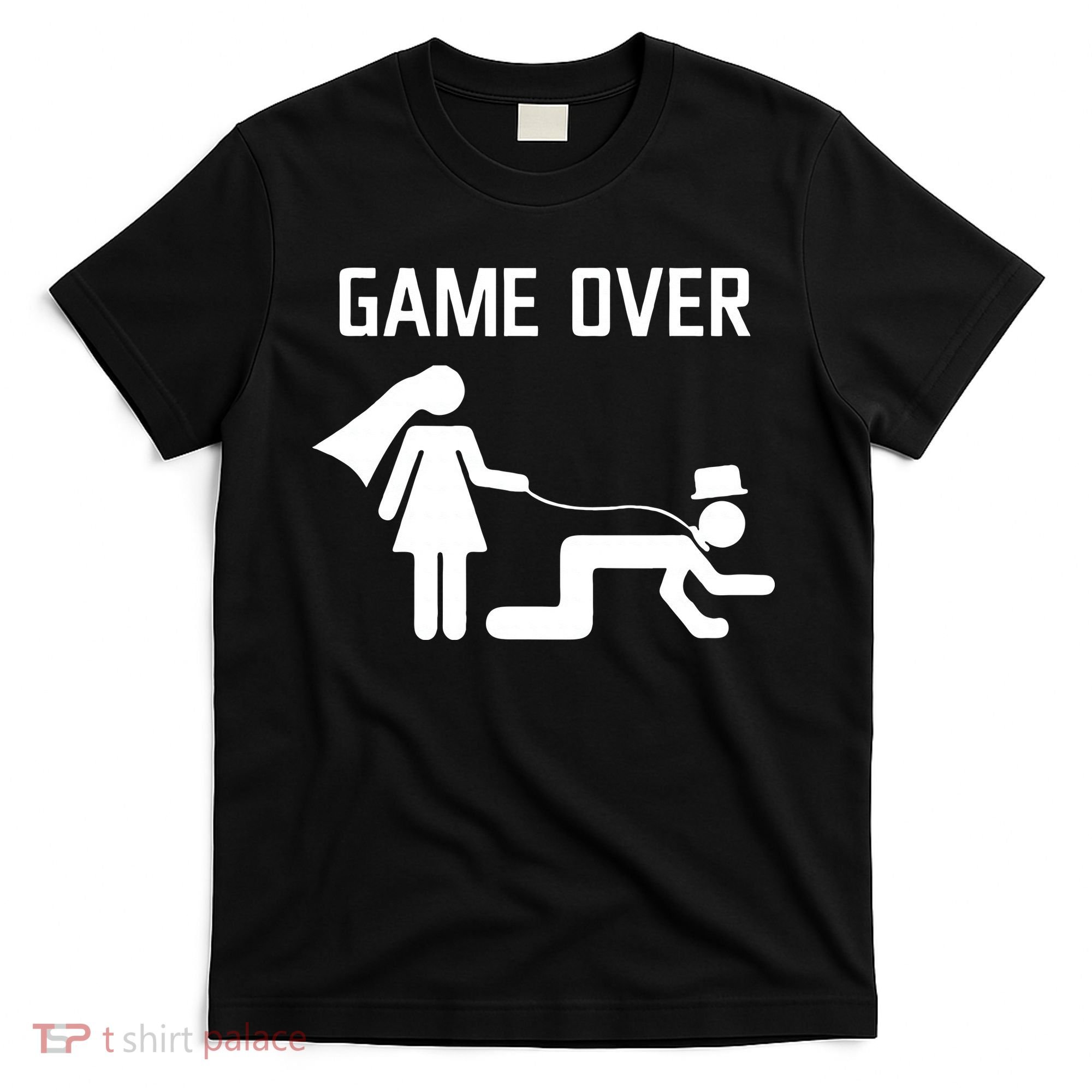 Funny Bride Groom Wedding Bachelor Bachelorette Party T-Shirt
