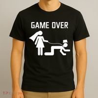 Funny Bride Groom Wedding Bachelor Bachelorette Party T-Shirt thumb 3