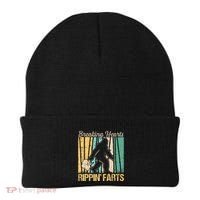 Funny Breaking Hearts Ripping Farts Sasquatch Bigfoot Beanie thumb 0