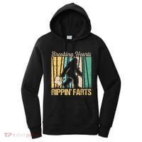Funny Breaking Hearts Ripping Farts Sasquatch Bigfoot Women's Hoodie thumb 0