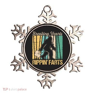 Funny Breaking Hearts Ripping Farts Sasquatch Bigfoot Ornament