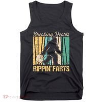 Funny Breaking Hearts Ripping Farts Sasquatch Bigfoot Tank Top thumb 0
