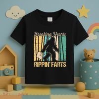 Funny Breaking Hearts Ripping Farts Sasquatch Bigfoot Toddler T-Shirt thumb 3
