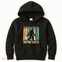 Funny Breaking Hearts Ripping Farts Sasquatch Bigfoot Kids Hoodie thumb 0