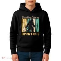 Funny Breaking Hearts Ripping Farts Sasquatch Bigfoot Kids Hoodie thumb 4