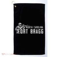 Fort Bragg Home Of The Airborne Special Operations Forces Golf Towel thumb 0