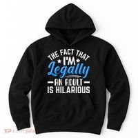 Funny Birthday Humor Bday Celebration Gift For 18th, 30th, 40th Hoodie thumb 0