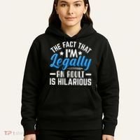 Funny Birthday Humor Bday Celebration Gift For 18th, 30th, 40th Hoodie thumb 5