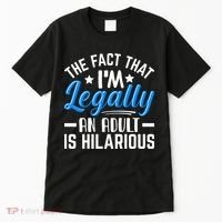 Funny Birthday Humor Bday Celebration Gift For 18th, 30th, 40th Tall T-Shirt thumb 0