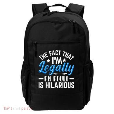 Funny Birthday Humor Bday Celebration Gift For 18th, 30th, 40th Backpack