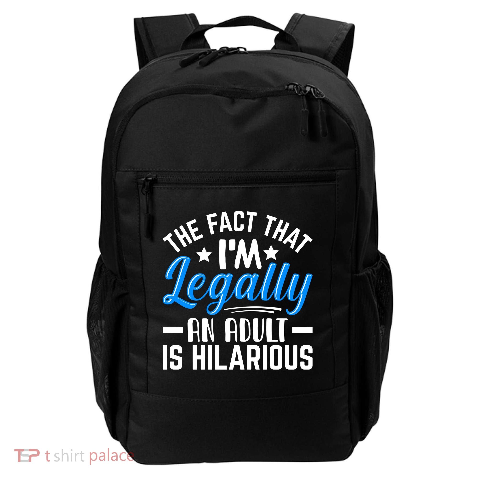 Funny Birthday Humor Bday Celebration Gift For 18th, 30th, 40th Backpack