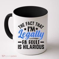 Funny Birthday Humor Bday Celebration Gift For 18th, 30th, 40th Coffee Mug thumb 0