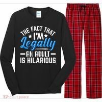 Funny Birthday Humor Bday Celebration Gift For 18th, 30th, 40th Long Sleeve Pajama Set thumb 0