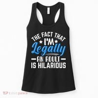 Funny Birthday Humor Bday Celebration Gift For 18th, 30th, 40th Women's Tank Top thumb 0