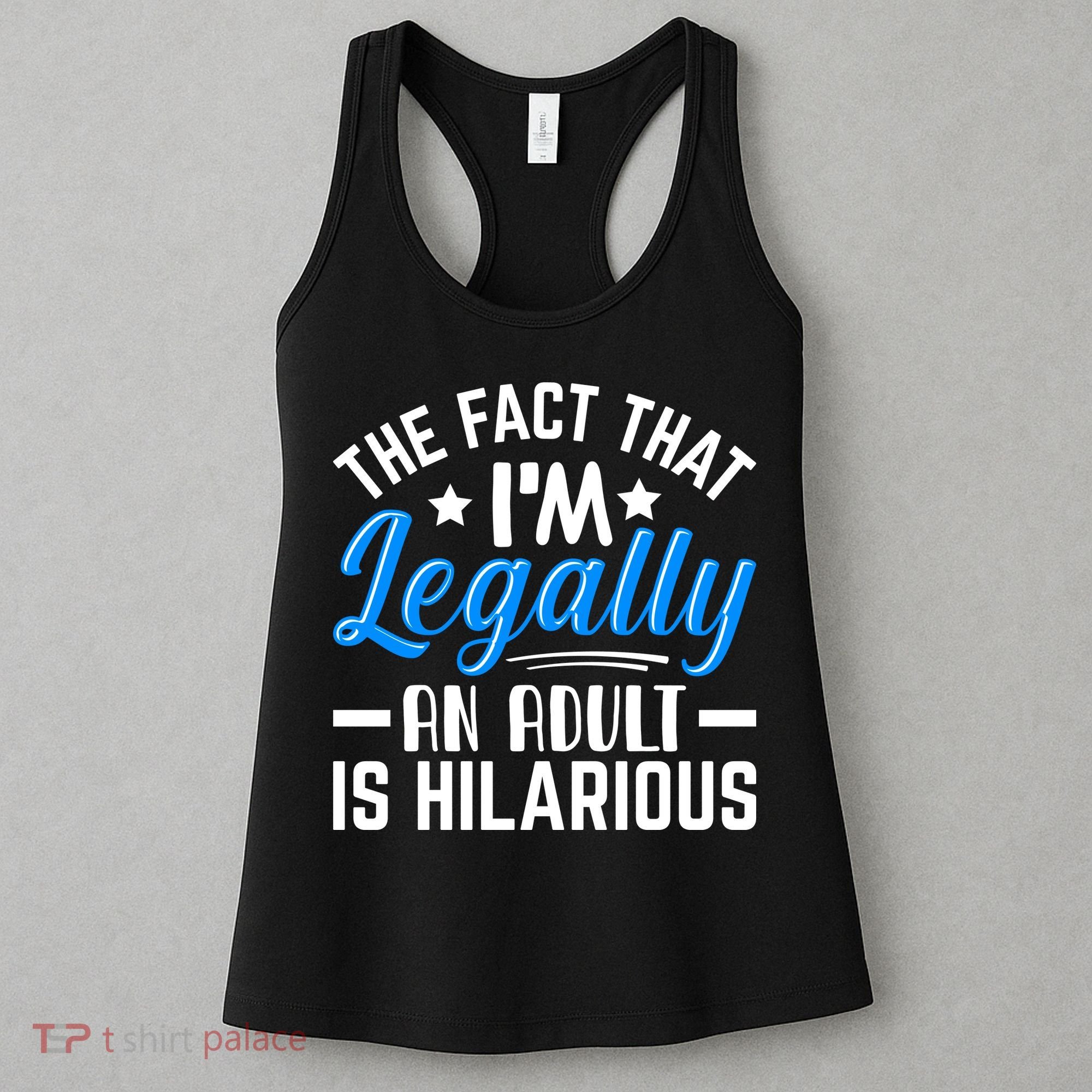 Funny Birthday Humor Bday Celebration Gift For 18th, 30th, 40th Women's Tank Top