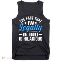 Funny Birthday Humor Bday Celebration Gift For 18th, 30th, 40th Tank Top thumb 0