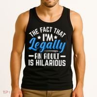 Funny Birthday Humor Bday Celebration Gift For 18th, 30th, 40th Tank Top thumb 3