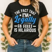 Funny Birthday Humor Bday Celebration Gift For 18th, 30th, 40th Women's T-Shirt thumb 2