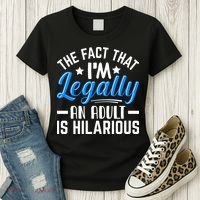 Funny Birthday Humor Bday Celebration Gift For 18th, 30th, 40th Women's T-Shirt thumb 3