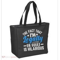 Funny Birthday Humor Bday Celebration Gift For 18th, 30th, 40th Tote Bag thumb 2